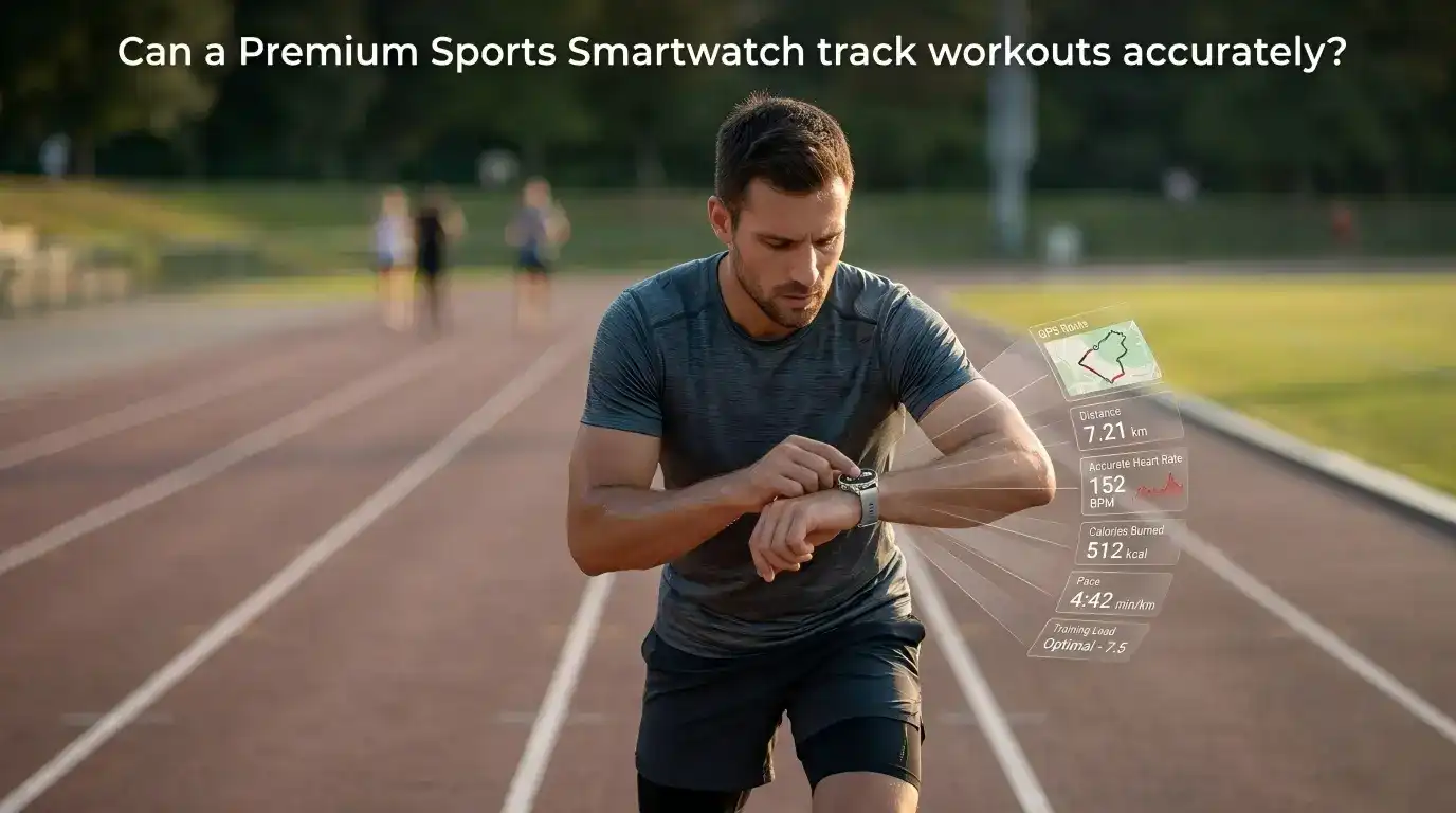 Can a Premium Sports Smartwatch track workouts accurately？